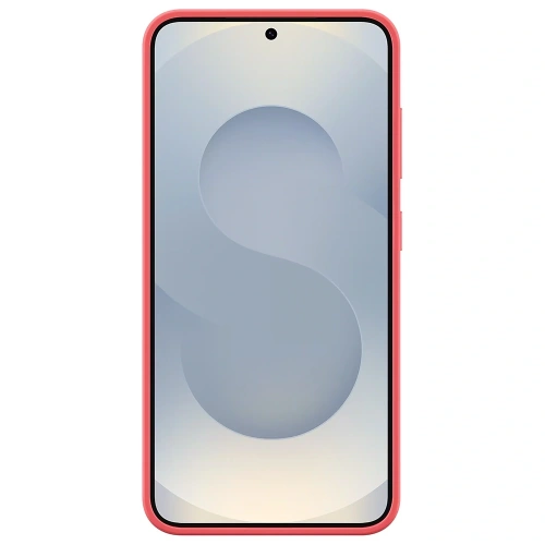 Etui Samsung Silicone do Galaxy S25+ Plus czerwony