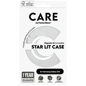 Wholesale CARE by PanzerGlass Flagship Urban Combat Starlight White QI Samsung Galaxy S25 clear - PZG764 - {ean13} - Hurt