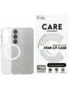 Etui CARE by PanzerGlass Flagship Urban Combat StarLight White QI do Samsung Galaxy S25+ Plus przezroczysty