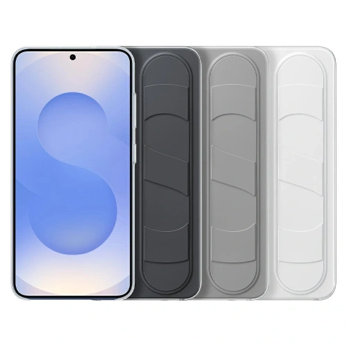 Etui Samsung Standing Grip do Galaxy S25 szary