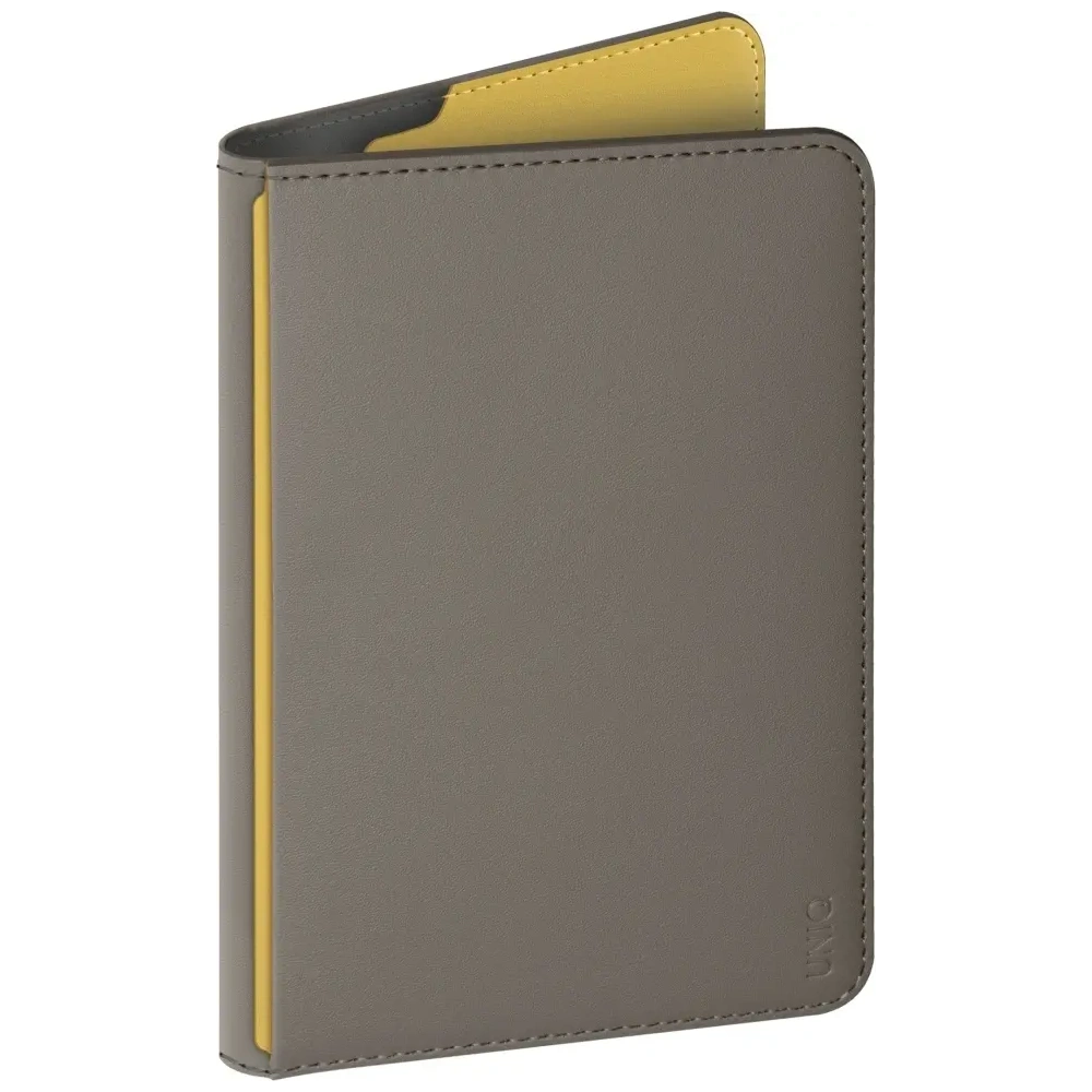 Hurtownia GSM - Etui na paszport UNIQ Belmont blokada RFID szaro-żółty - UNIQ1440 - {ean13} - Hurt