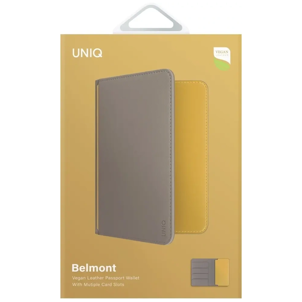 Hurtownia GSM - UNIQ Belmont RFID zár szürke-sárga - UNIQ1440 - {ean13} - Hurt