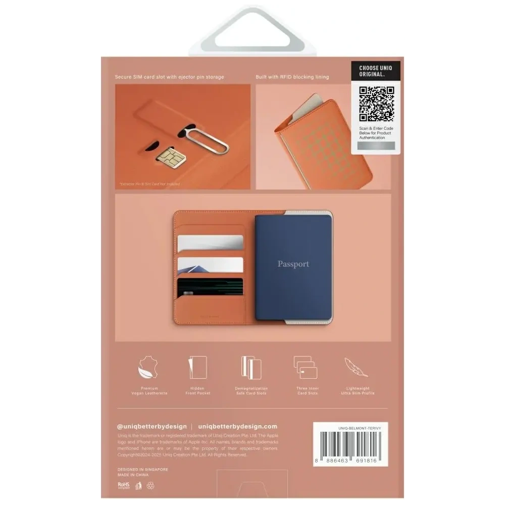 Hurtownia GSM - UNIQ Belmont încuietoare RFID terracotta ivoriu - UNIQ1441 - {ean13} - Hurt
