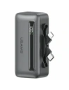 Powerbank USAMS US-CD233 4500mAh USB-C, Lightning 20W PD Rychlé nabíjení šedý/černý