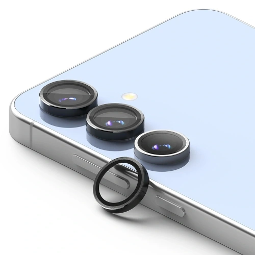 Nakładka Ringke Camera Frame Protector Samsung Galaxy S24 FE Black [2 PACK]