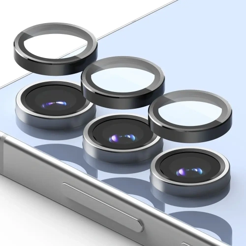 Nakładka Ringke Camera Frame Protector Samsung Galaxy S24 FE Black [2 PACK]