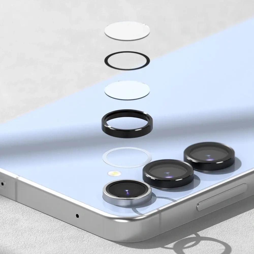 Wholesale Ringke Camera Frame Protector Samsung Galaxy S24 FE Black [2 PACK] - RGK11755 - {ean13} - Hurt