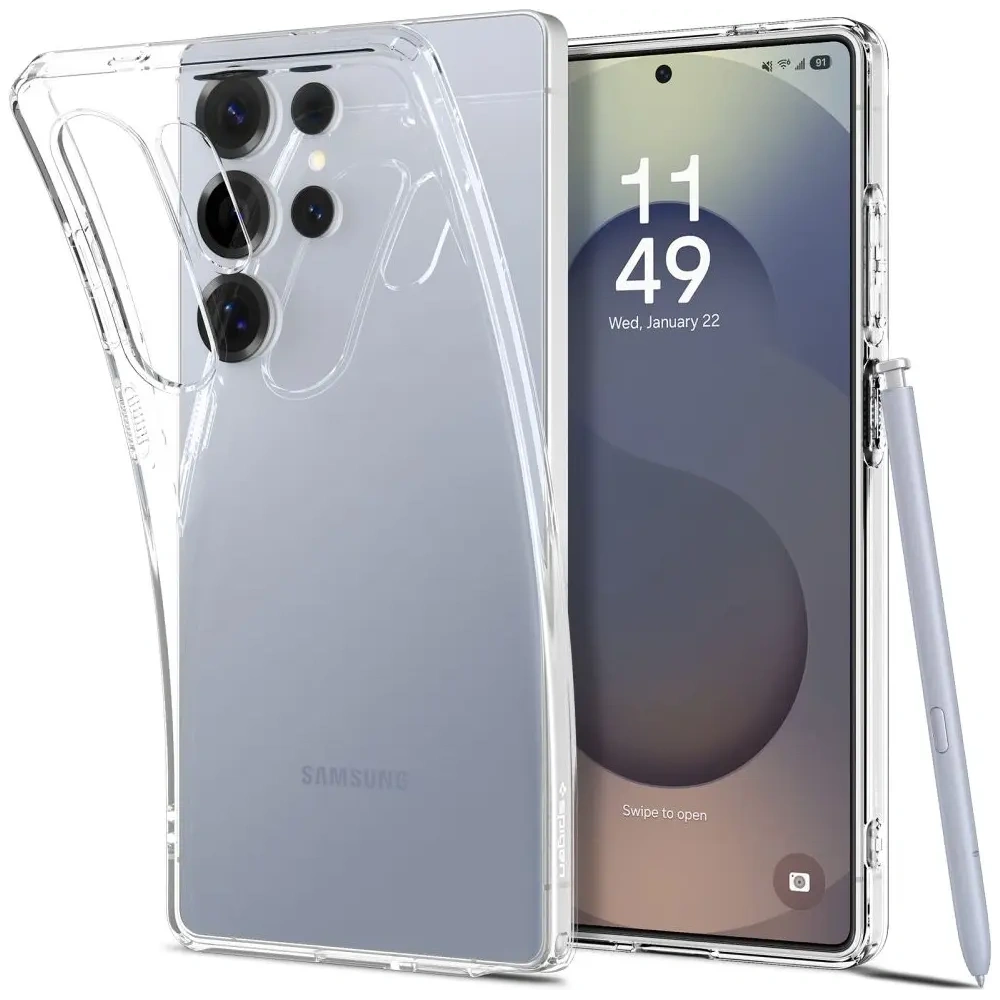 Wholesale Spigen Liquid Crystal Samsung Galaxy S25 Ultra Crystal Clear - SPN16631 - {ean13} - Hurt