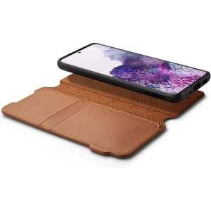 Hurtownia GSM - Etui Spigen Ciel Wallet Brick Samsung Galaxy S20+ Plus Saddle Brown - SPN1090BR - {ean13} - Hurt