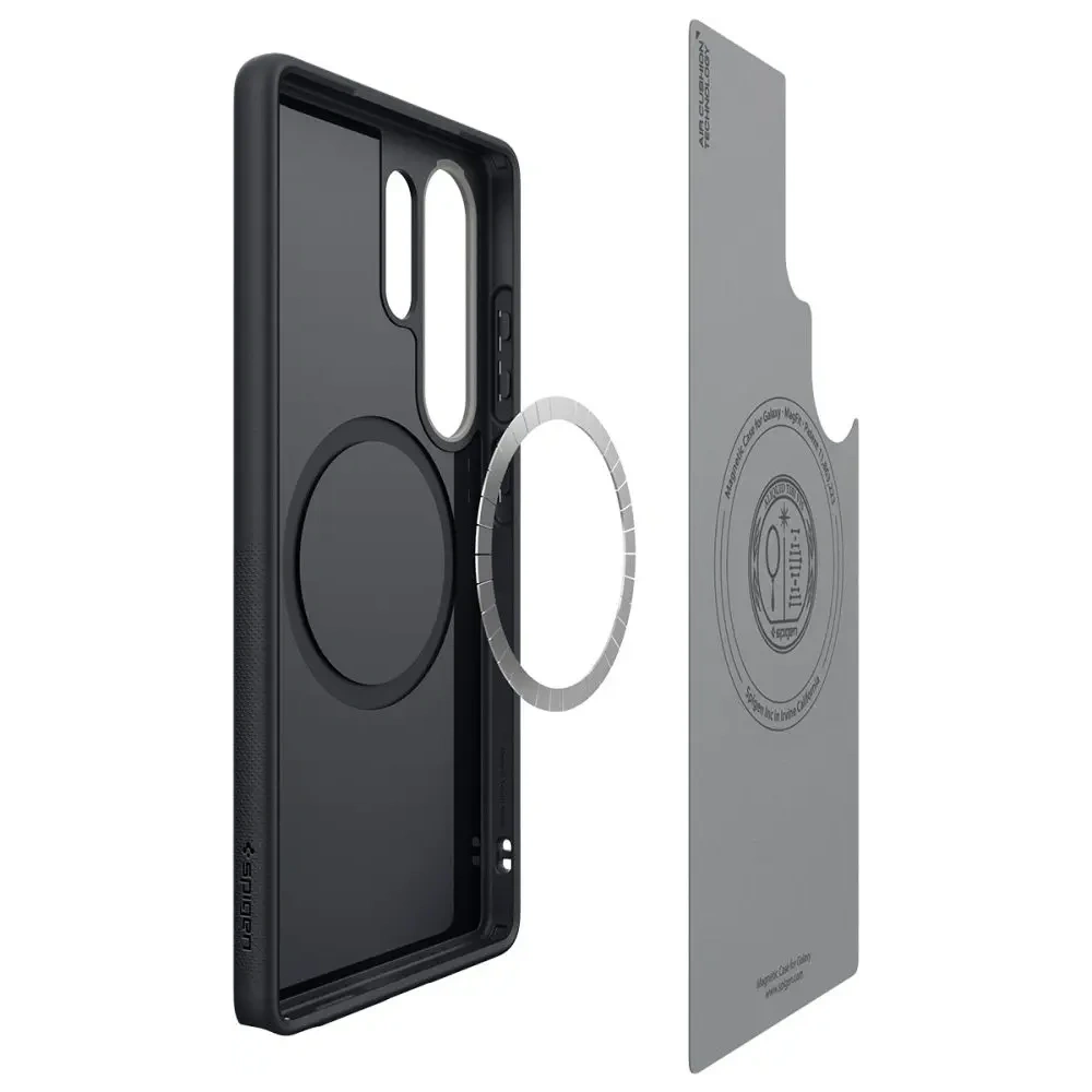 Wholesale Spigen Nano Pop Mag MagSafe Samsung Galaxy S25 Ultra Black Sesame - SPN16633 - {ean13} - Hurt