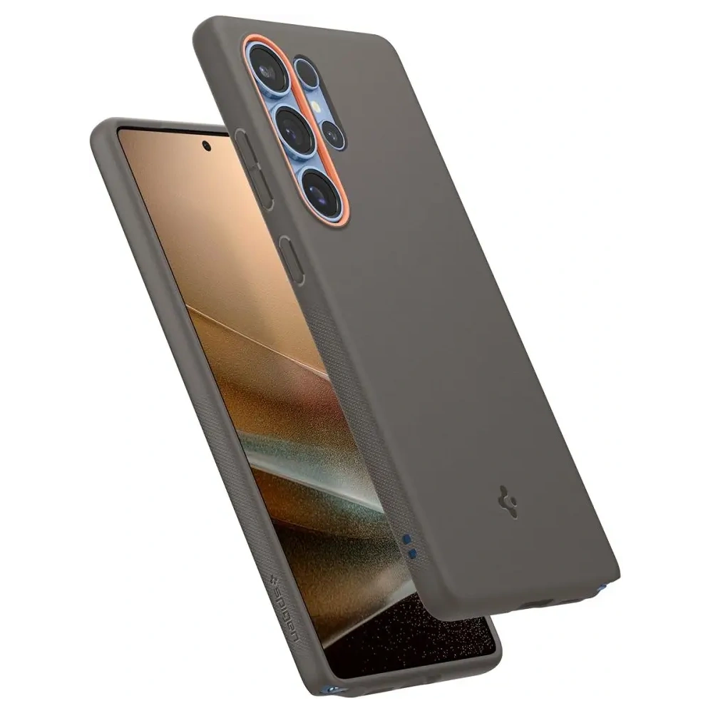 Wholesale Spigen Nano Pop Mag MagSafe Samsung Galaxy S25 Ultra Papaya Grey - SPN16634 - {ean13} - Hurt