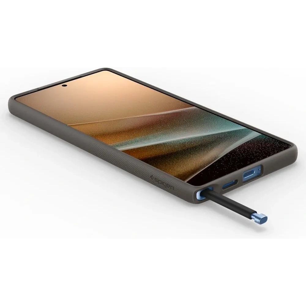 Wholesale Spigen Nano Pop Mag MagSafe Samsung Galaxy S25 Ultra Papaya Grey - SPN16634 - {ean13} - Hurt