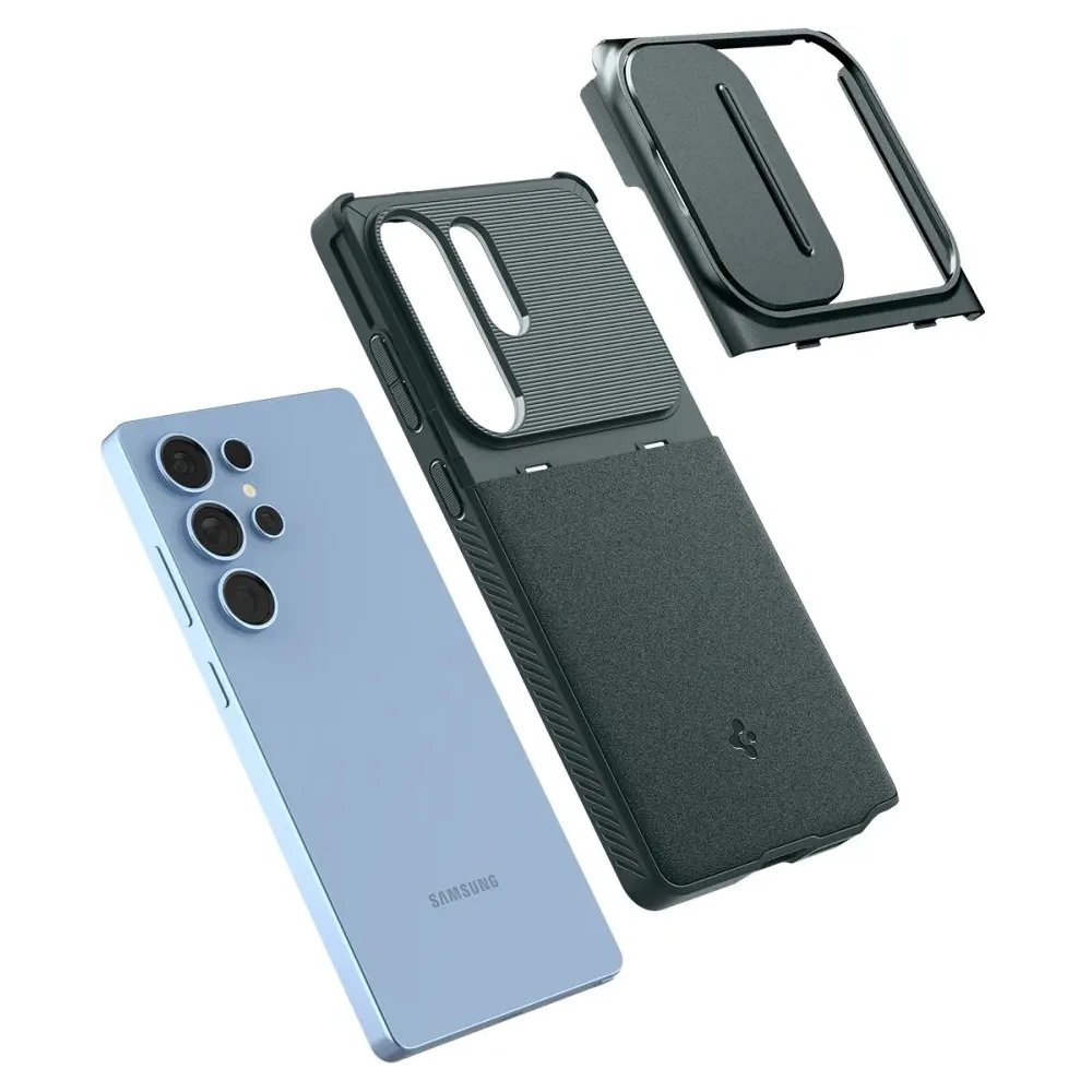 Wholesale Spigen Optik Armor Samsung Galaxy S25 Ultra Abyss Green - SPN16635 - {ean13} - Hurt