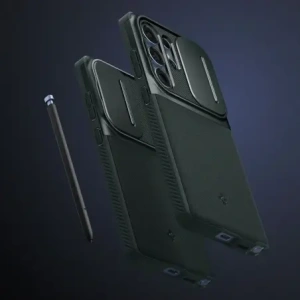 Wholesale Spigen Optik Armor Samsung Galaxy S25 Ultra Abyss Green - SPN16635 - {ean13} - Hurt