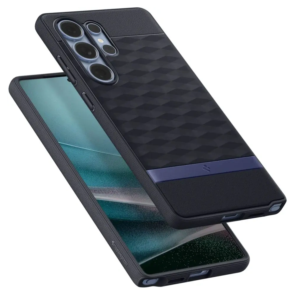 Wholesale Spigen Parallax Mag MagSafe Samsung Galaxy S25 Ultra Navy Violet - SPN16636 - {ean13} - Hurt