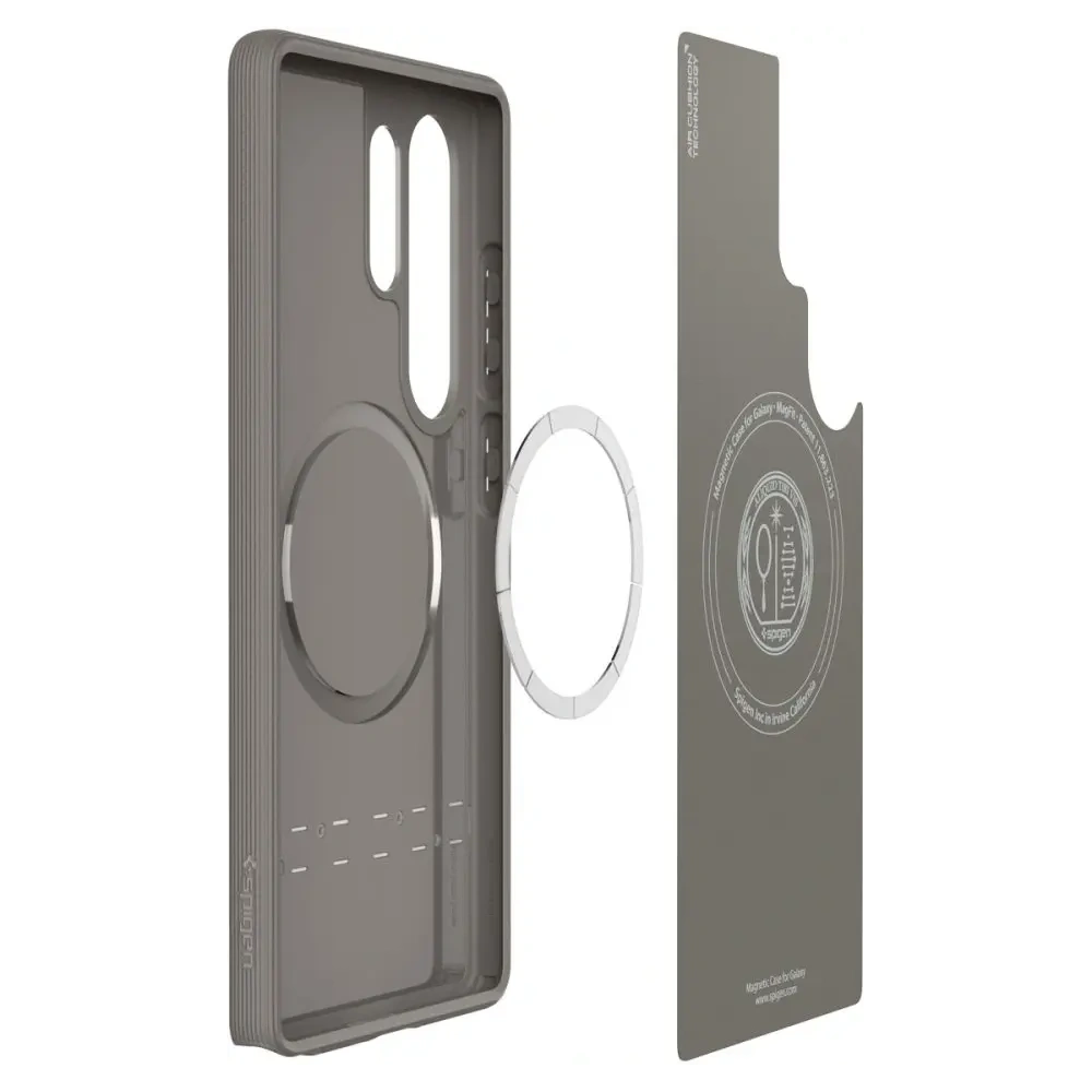Hurtownia GSM - Spigen Parallax Mag MagSafe Samsung Galaxy S25 Ultra Hamuszürke - SPN16637 - {ean13} - Hurt