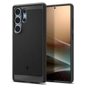 Wholesale Spigen Rugged Armor Mag MagSafe Samsung Galaxy S25 Ultra Matte Black - SPN16638 - {ean13} - Hurt