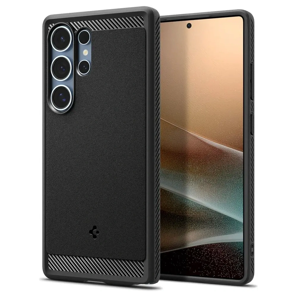 Hurtownia GSM - Spigen Rugged Armor Mag MagSafe Samsung Galaxy S25 Ultra Matt Fekete - SPN16638 - {ean13} - Hurt
