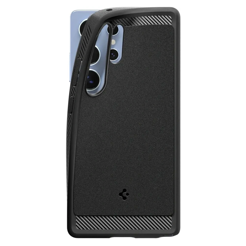 Wholesale Spigen Rugged Armor Mag MagSafe Samsung Galaxy S25 Ultra Matte Black - SPN16638 - {ean13} - Hurt