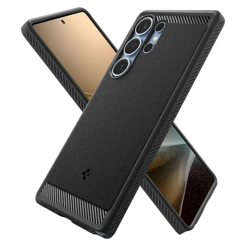 Etui Spigen Rugged Armor Mag MagSafe Samsung Galaxy S25 Ultra Matte Black