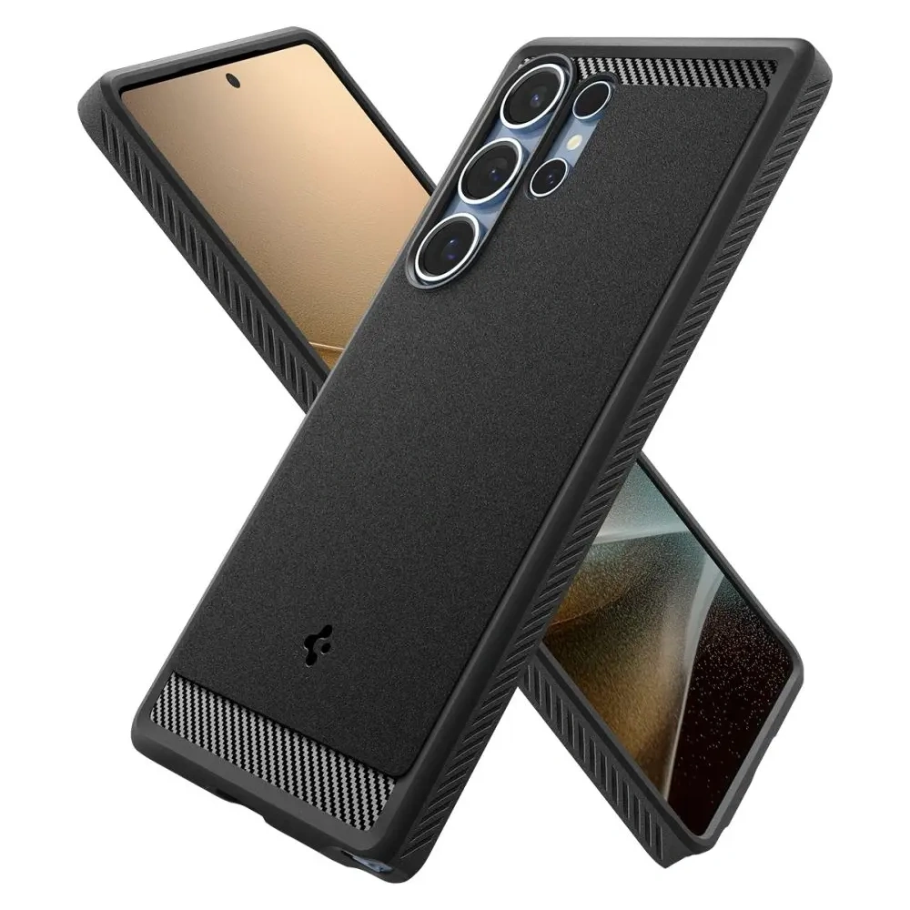 Wholesale Spigen Rugged Armor Mag MagSafe Samsung Galaxy S25 Ultra Matte Black - SPN16638 - {ean13} - Hurt