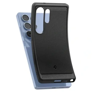 Wholesale Spigen Rugged Armor Mag MagSafe Samsung Galaxy S25 Ultra Matte Black - SPN16638 - {ean13} - Hurt