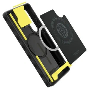 Wholesale Spigen Rugged Armor Mag MagSafe Samsung Galaxy S25 Ultra Matte Black - SPN16638 - {ean13} - Hurt