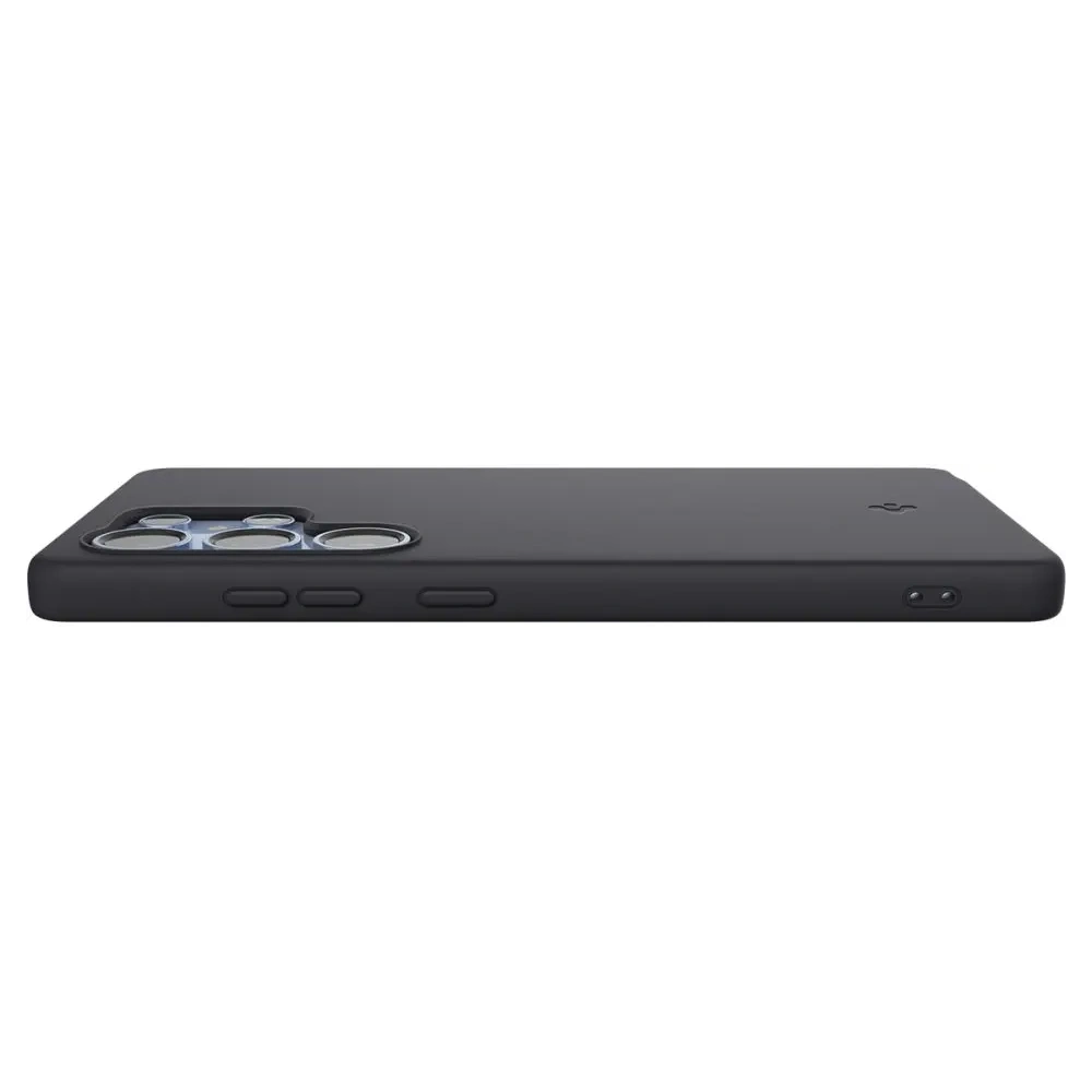 Wholesale Spigen Silicone Fit Mag MagSafe Samsung Galaxy S25 Ultra Black - SPN16639 - {ean13} - Hurt