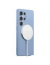 Hurtownia GSM - Spigen Silicone Fit Mag MagSafe Samsung Galaxy S25 Ultra Albastru Safir - SPN16640 - {ean13} - Hurt