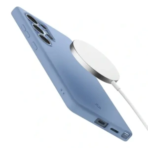 Wholesale Spigen Silicone Fit Mag MagSafe Samsung Galaxy S25 Ultra Sapphire Blue - SPN16640 - {ean13} - Hurt