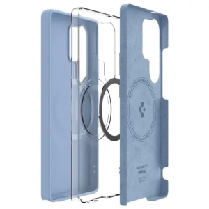 Wholesale Spigen Silicone Fit Mag MagSafe Samsung Galaxy S25 Ultra Sapphire Blue - SPN16640 - {ean13} - Hurt