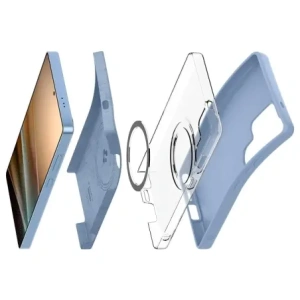 Wholesale Spigen Silicone Fit Mag MagSafe Samsung Galaxy S25 Ultra Sapphire Blue - SPN16640 - {ean13} - Hurt