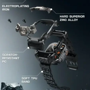 Hurtownia GSM - Supcase Unicorn Beetle Ore Apple Watch Ultra 1 / 2 49mm Fekete - SPC496 - {ean13} - Hurt
