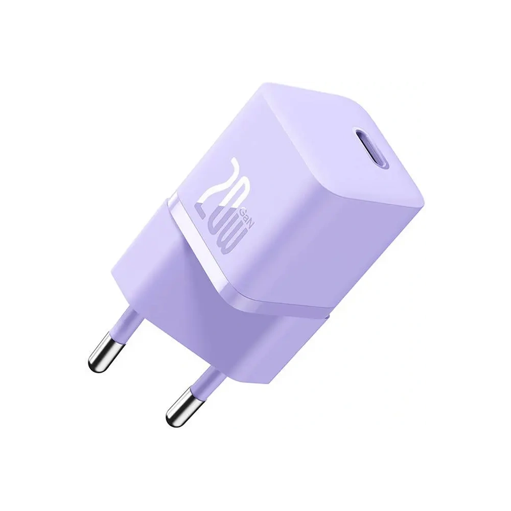 Hurtownia GSM - Mini ładowarka sieciowa Baseus GaN5 20W USB-C (fioletowa) - BSU8923 - {ean13} - Hurt