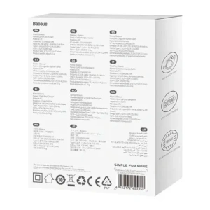 Hurtownia GSM - Baseus GaN5 20W USB-C mini falitöltő (lila) - BSU8923 - {ean13} - Hurt