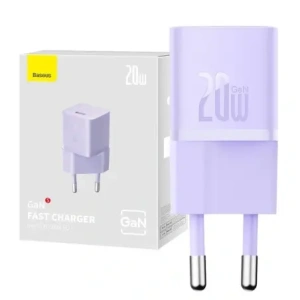 Hurtownia GSM - Baseus GaN5 20W USB-C Mini-Wandladegerät (lila) - BSU8923 - {ean13} - Hurt