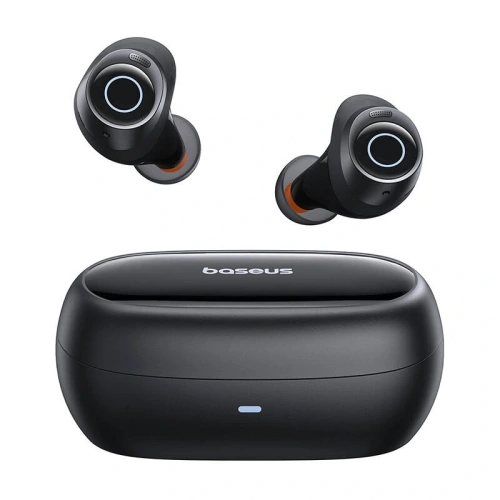 Bezprzewodowe słuchawki dokanałowe TWS Baseus Bowie MA20 ANC Bluetooth 5.3 IPX6 (czarne)