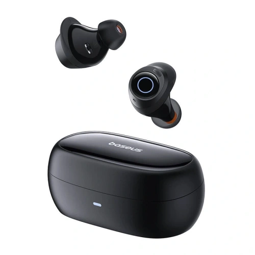 Bezprzewodowe słuchawki dokanałowe TWS Baseus Bowie MA20 ANC Bluetooth 5.3 IPX6 (czarne)