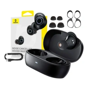 Wholesale Baseus Bowie MA20 TWS ANC Bluetooth 5.3 IPX6 wireless dock headphones (black) - BSU8924 - {ean13} - Hurt