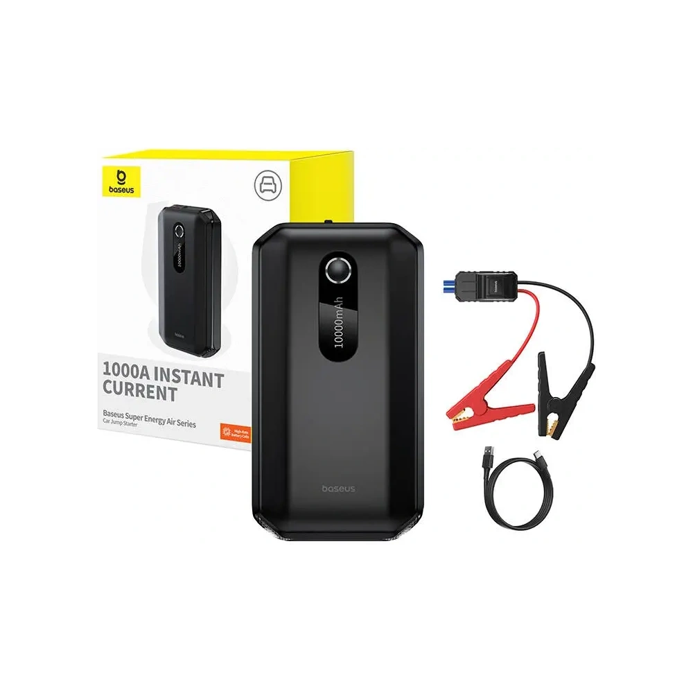 Hurtownia GSM - Jump Starter Baseus Super Energy 10000mAh 1000A černý - BSU8925 - {ean13} - Hurt