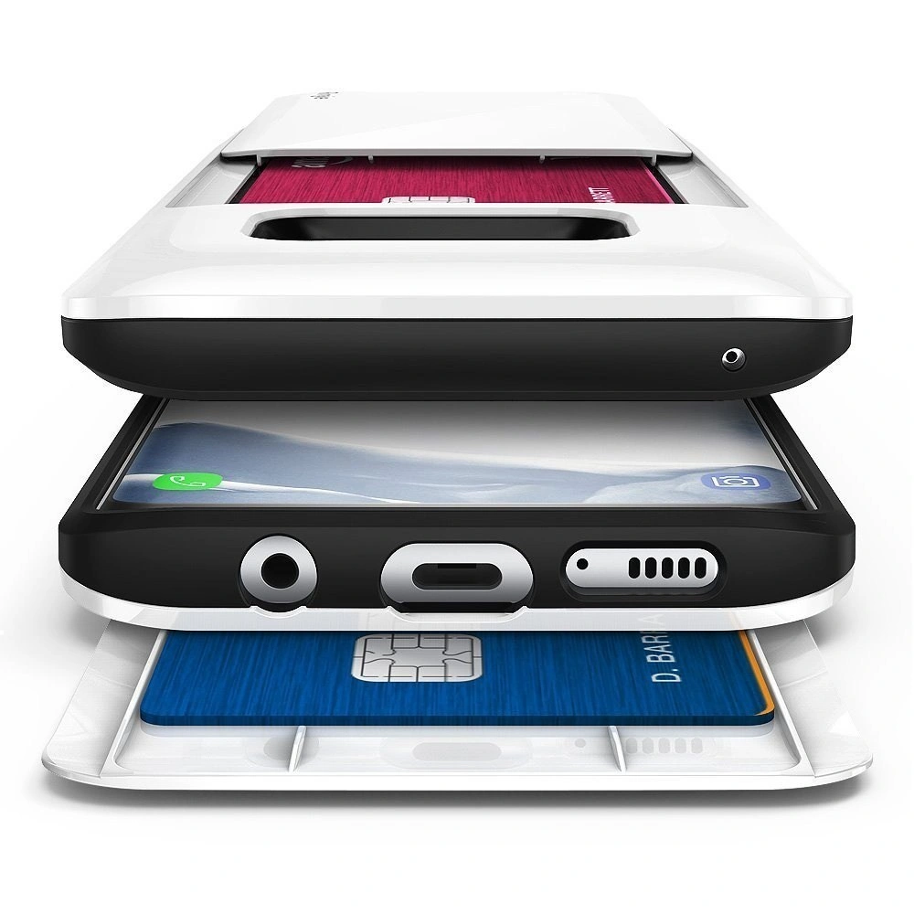Hurtownia GSM - Etui Ringke Acces Wallet Samsung Galaxy S8 Plus Lesklá Bílá - RGK440GLS - {ean13} - Hurt