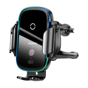 Hurtownia GSM - Baseus Autohalterung für Cockpit / Windschutzscheibe / Kühlergrill mit 15W Ladegerät Bayern München Edition (schwarz) - BSU8926 - {ean13} - Hurt
