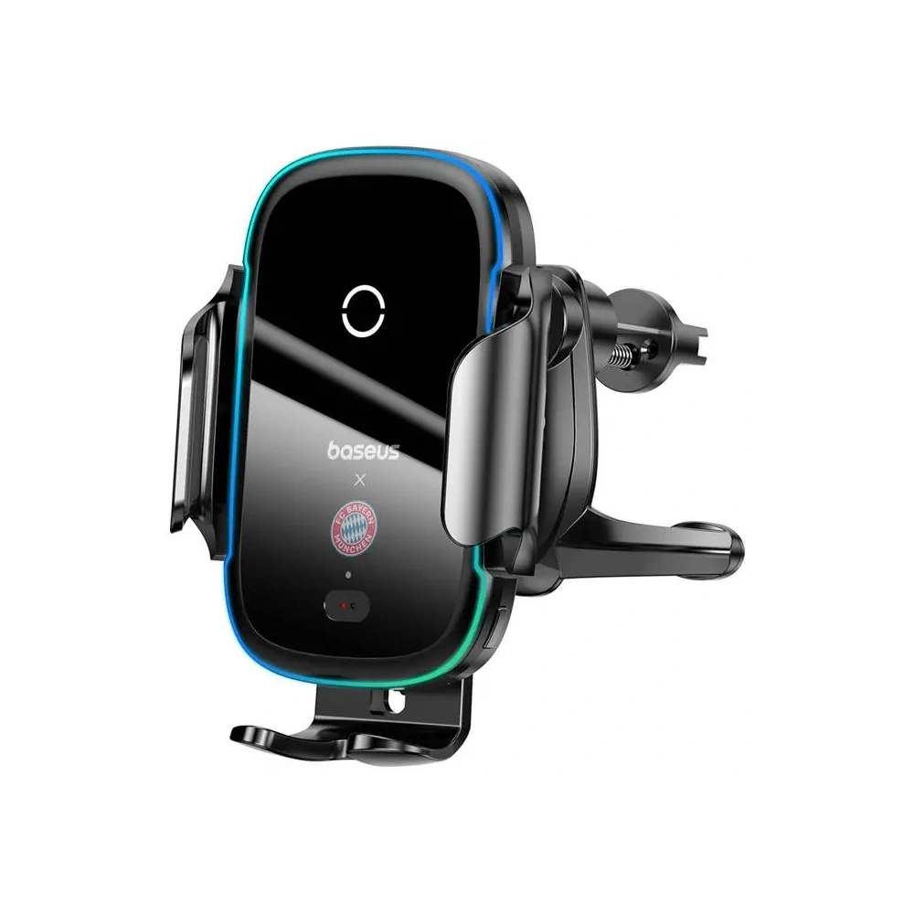 Hurtownia GSM - Baseus suport auto pentru cockpit / parbriz / grilă cu încărcător de 15W Bayern Munich Edition (negru) - BSU8926 - {ean13} - Hurt