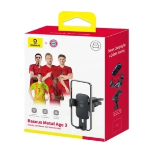 Hurtownia GSM - Baseus Metal Age 3 Edition Bayern München Grill Auto Halterung (schwarz) - BSU8928 - {ean13} - Hurt