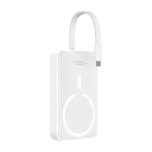 Hurtownia GSM - Powerbank s bezdrátovým nabíjením Baseus Mini 10000mAh 30W MagSafe Edice Bayern Mnichov (bílý) - BSU8930 - {ean13} - Hurt