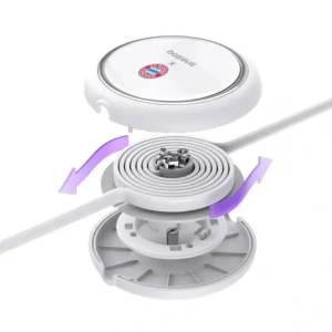 Hurtownia GSM - Baseus USB-C / USB-C Ladekabel 100W Bayern München Edition (weiß) - BSU8931 - {ean13} - Hurt
