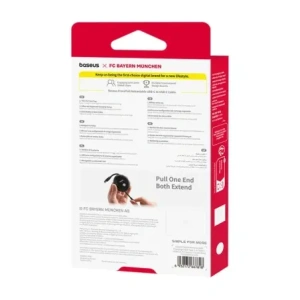 Hurtownia GSM - Baseus cablu de încărcare USB-C / USB-C 100W Ediția Bayern München (negru) - BSU8932 - {ean13} - Hurt