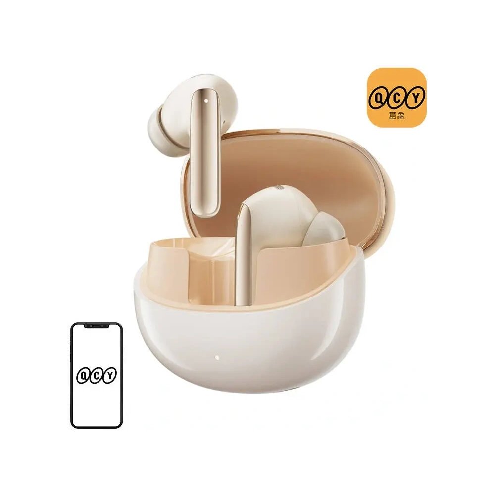 Wholesale QCY MeloBuds Pro HT08 ANC TWS Bluetooth 5.3 HFP/A2DP/AVRCP LDAC IPX5 Wireless In-ear Headphones (Gold) - QCY99 - {ean13} - Hurt