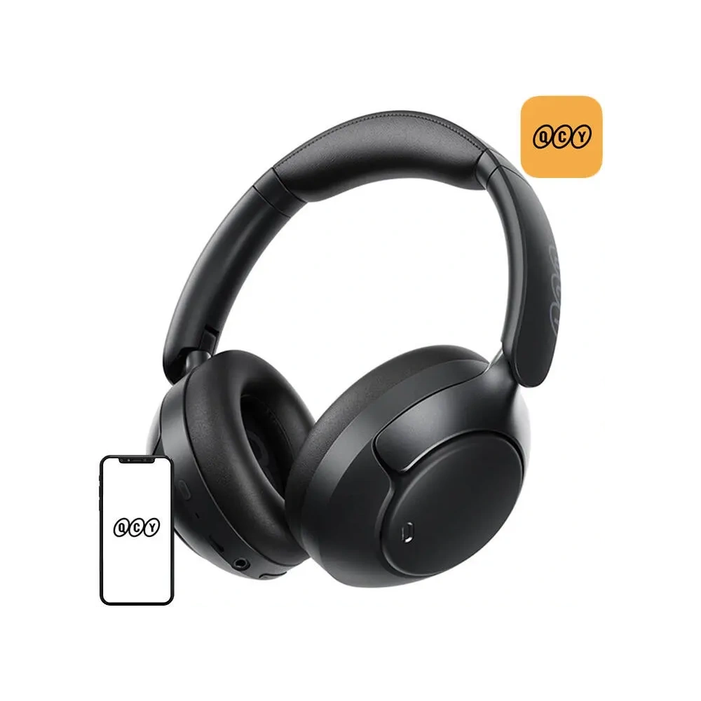 Hurtownia GSM - QCY H3 Pro ANC Bluetooth 5.4 LDAC/AAC/SBC kabellose In-Ear Kopfhörer (schwarz) - QCY101 - {ean13} - Hurt