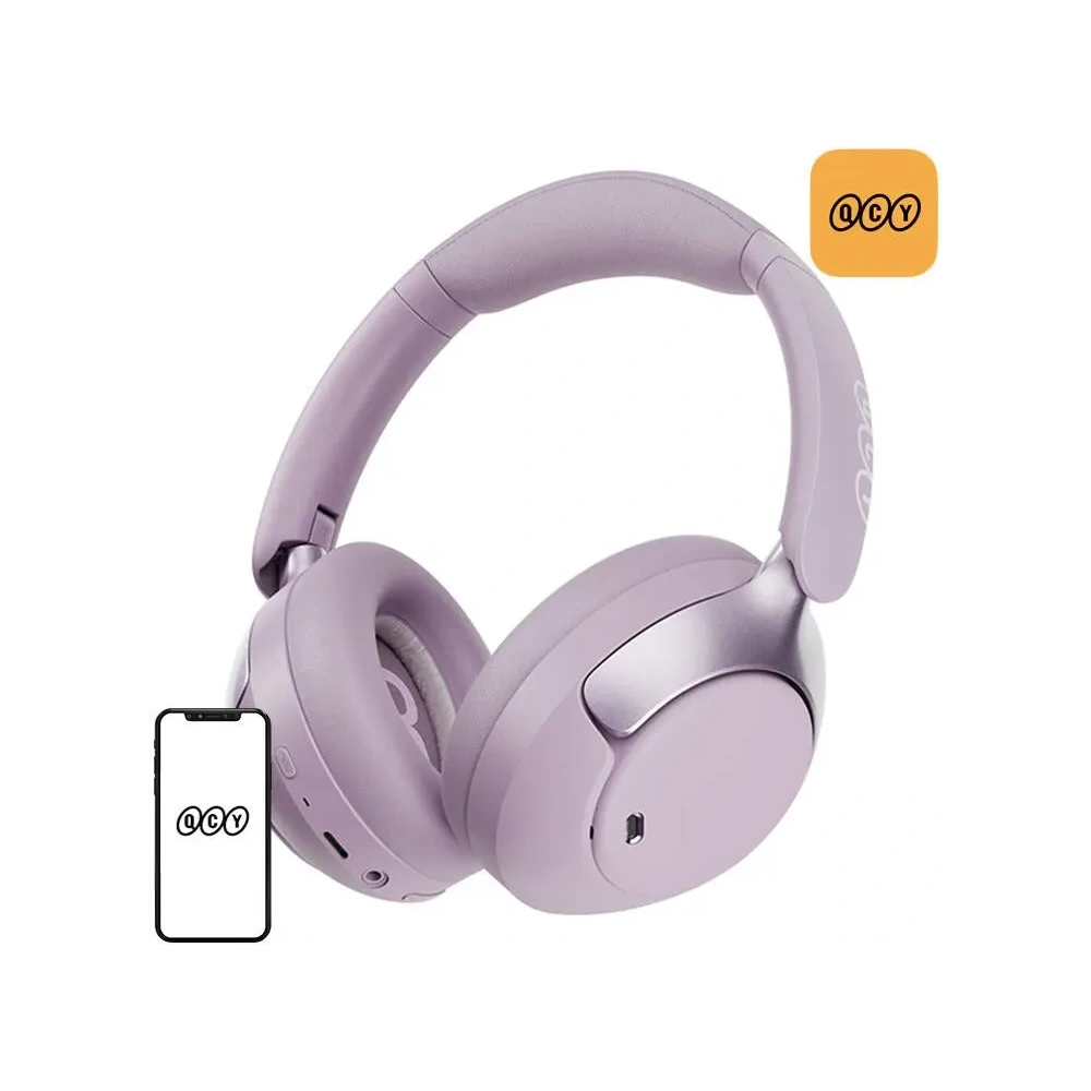 Hurtownia GSM - QCY H3 Pro ANC Bluetooth 5.4 LDAC/AAC/SBC kabellose In-Ear Kopfhörer (lila) - QCY102 - {ean13} - Hurt